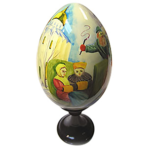 Wooden Egg 