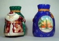 Big Sack Father Frost Carving by Evdokimova - Lomonosov Porcelain