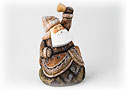 Medium Large Father Frost Carving by Sveta & Vika - Christmas Gifts