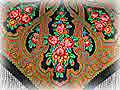 Pavlovo Posad Wool Shawl 5'x5'