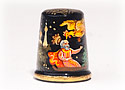 The Golden Cockerel Fairy Tale Thimble