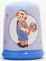 Raggedy Andy Sweetheart Thimble