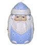 Egg Shaped Santa Wood Carving