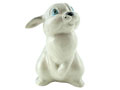Rabbit Porcelain Figurine - hand painted in Astrakhan, Russia