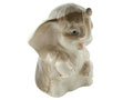 Elephant Calf Porcelain Figurine - hand painted in Astrakhan, Russia