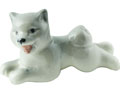 Husky Porcelain Figurine - hand painted in Astrakhan, Russia
