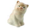 Murzick Cat Porcelain Figurine 2- hand painted in Astrakhan, Russia