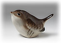 Porcelain Wren #2 - our inexpensive small bird figurine will win your heart!