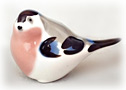 Bullfinch Porcelain Figurine - perfect for your bullfinch nest