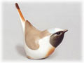Porcelain Redstart birds: American or Slate-throated, start is an old word for tail
