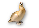 Large Partridge Figurine, a traditional game bird found in Russia