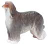  This Lomonosov porcelain figurine clearly ranks as a best in show Afghan Hound. 