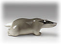 Badger! Badger! Don’t bother the Badger figurine or he might badger you! 