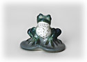  Do you hear the green Frog call?  If so, you should check out this Lomonosov porcelain Frog figurine.