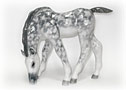 Do you love to watch a mare and Foal?  If so, you'll love this Lomonosov porcelain Grazing Foal statuette.