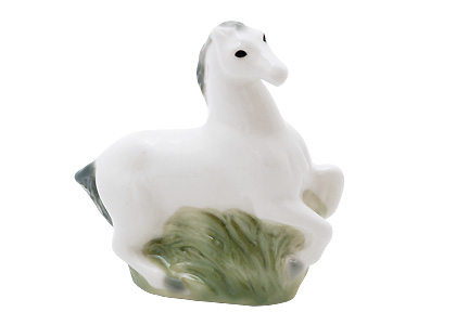 Horse Galloping Figurine