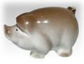 Too cute to resist, be a pal of Piglet when you add this pig figurine to your porcelain farm.