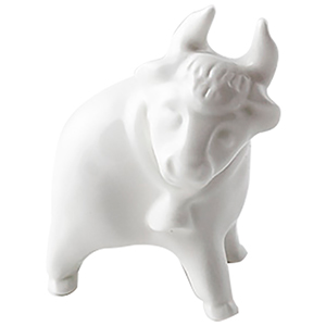 White Cow Figurine