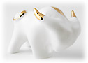 Animals of the Chinese New Year come to life with this porcelain Zodiac Ox.