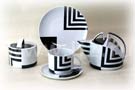Angle of Reflection Tea Set, 20 pce. - Lomonosov Porcelain