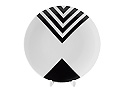 Angle of Reflection Dessert Plate - Porcelain Plates