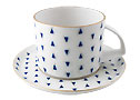 Baltic Ice Porcelain Cup & Saucer
