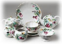 Cherry Tea Set 6/24 - Lomonosov Porcelain