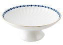 Cobalt Frieze Candy Pedestal Dish - Lomonosov Porcelain