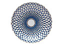 Cobalt Net Cake Dish - Lomonosov Porcelain