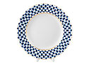 Cobalt Net Dinner Plate 8