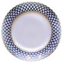 Cobalt Net Round platter 12