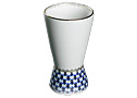 Cobalt Net Vase, Napkin - Porcelain Vases