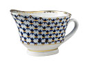 Cobalt Net Gravy Boat, 6.5 oz - Lomonosov Porcelain