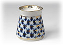 Cobalt Net Pepper Dish - Lomonosov Porcelain