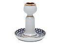 Cobalt Net Candle Holder - Lomonosov Porcelain