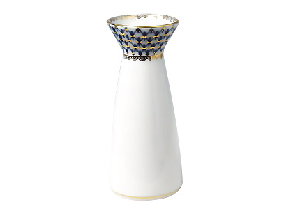 Cobalt Net Flower Vase, youth
