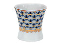 Cobalt Net Egg Cup / Shot Glass - Lomonosov Porcelain