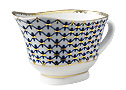 Cobalt Net Gravy Boat, 13 oz - Lomonosov Porcelain