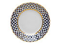 Cobalt Net Salad Plate 7