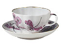 Dragonfly Tea Cup and Saucer - Porcelain Cups and Saucers