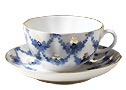 Evening Time Tea Cup and Saucer - Porcelain Cups and Saucers