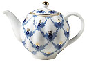 Evening Time Teapot Small, 3 cup - Porcelain Teapots