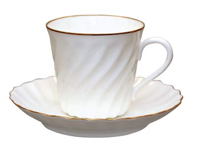 Golden Edge C/S Bone China, TWIST