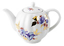 Golden Leaves Teapot - Porcelain Teapots