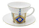 Grant Tea Cup and Saucer - Porcelain Cups and Saucers