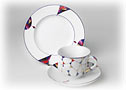 Kaleidoscope Dessert Plate 7' - Porcelain Plates