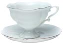 Katarina Cup and Saucer, Bone - Lomonosov Bone China