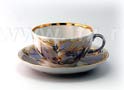 Moonlight Cup and Saucer - Lomonosov Porcelain
