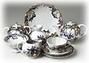 Reflections Tea Set, 24 pcs - Lomonosov Porcelain