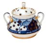 Russian Domes sugar w lid - Lomonosov Porcelain